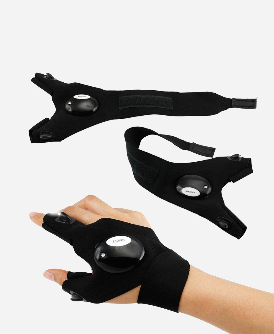 Tactical Waterproof LED Gloves
